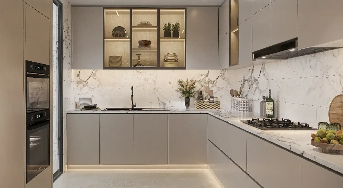 Sobha Altus modular kitchen