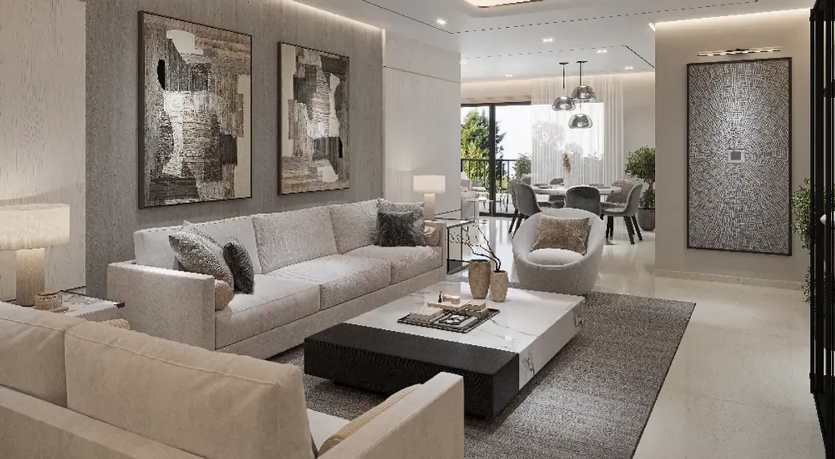 Sobha Altus living and dining room